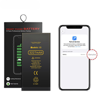 Nouvelle batterie Li-Ion authentique de remplacement iOS26, 0 cycle, pour iPhone 13, batterie de téléphone portable authentique