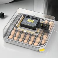 Mesin penetasan telur otomatis WONEGG Hot Sale dengan kontrol kelembapan mini untuk 48 telur