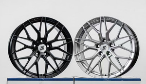 Nuevas Llantas de Aleación de Aluminio 17X7.5, Diseño Multirradio, Recubrimiento Plateado Electrolítico, Ajuste Universal para Autos - Product Image 2