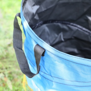 Bokor Reusable Oxford Material Collapsible Trash Bag Pop-up Leaf Bag for Camping and Patio Square Garden Waste Packaged - Product Image 6