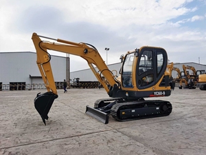 <span class=keywords><strong>Mini</strong></span>-excavatrice sur chenilles diesel polyvalente de 6 tonnes YC60-9, équipement de construction mobile de 775 mm EN PROMOTION - Product Image 4