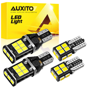 หลอดไฟ LED AUXITO 194 T10 W5W T15 W16W 6000K สีขาว ชุดคอมโบ สำหรับเปลี่ยนหลอดไฟรถยนต์ ไฟเลี้ยวข้าง ไฟภายใน ไฟถอยหลัง - Product Image 4