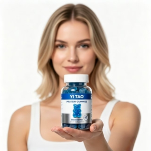 Private Label/OEM ODM Sugar-free <b>protein</b> gummies for adults to supplement daily nutrition and maintain physical health - Product Image 5