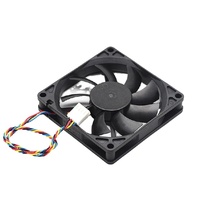 WELLSUNFAN OEM ODM 8015 80x80x15mm DC Brushless Axial Cooling Fan 12V 24V 48V High Airflow Ball Bearing for Computer Cabinet