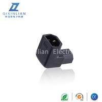 Câble AudioQuest importé des États-Unis, femelle vers mâle, IEC 90 °   Adaptateur secteur à angle droit pour système audio HIFI audiophile