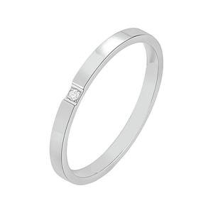 Anello in Acciaio al Titanio Stile Coreano, Semplice e alla Moda, Ultra-sottile 2MM, Rotondo con Incastonatura in Acciaio Inossidabile - Product Image 6