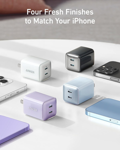 อะแดปเตอร์ Anker 521 USB C 40W ชาร์จเร็ว (Nano Pro) PIQ 3.0 ขนาดกะทัดรัด (ไม่สามารถพับได้) พร้อมพอร์ต 2 ช่อง สำหรับ A2038 ชาร์จเร็ว 40W (Nano Pro) - Product Image 5