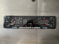 Maßgeschneiderter Design-Kunststoff-Kennzeichenhalter für EU-Europäische Nummernschilder – Abdeckung für Auto-Zubehör