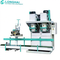 Machine d'emballage semi-automatique pour granulés de tourbe, 20 kg, 25 kg, 50 kg, machine d'emballage pour granulés d'engrais organique pour la plantation