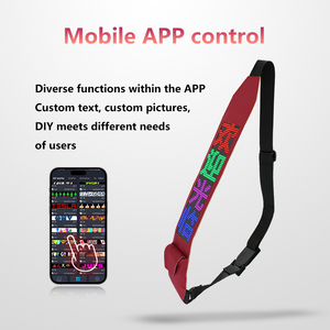 Panneau matriciel LED flexible personnalisable pour les entreprises en libre-service Ruban de bienvenue portable Défilement du texte publicitaire pour les hôtels - Product Image 2