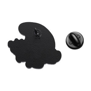 Забавные упрощенные фигурки и брошь с кошкой, мемо, эмалевые булавки, Мультяшные милые животные, нагрудные значки, ювелирные подарки, оптовая продажа - Product Image 5