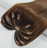Extensiones de Cabello Humano Remy Virgen de Nueva Tendencia 2026, Extensiones de Cabello con Clip Tipo Araña/Pulpo, Extensiones de Cabello con Cutícula Alineada