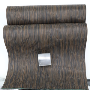 Veneer kayu hitam eboni direkayasa Veneer langsung pada dinding dan MDF furnitur pintu kayu lapis - Product Image 4