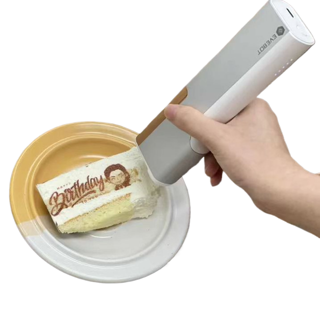 Printpen Handheld Edible Ink Food Printer Flex Egg Portable Custom Printing Machine 2s