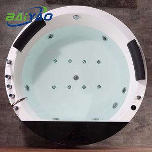 El mejor <span class=keywords><strong>precio</strong></span> al por mayor Bañeras Drop-In Style Spa Outdoor Hidroasaje Jacuzzier Round Jacuzzier - Product Image 3