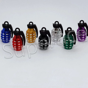 Tapas de Válvula de Neumático Superace, de Aleación de Aluminio, Estilo <span class=keywords><strong>Granada</strong></span>, Repuesto/Reparación para Auto, Bicicleta, Motocicleta - Product Image 2