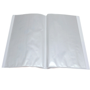 High Quality A4 Plastic Clear Frosted Functional PP Waterproof <strong>Display</strong> <strong>Book</strong> 40 <strong>Pockets</strong> Clear Data <strong>Book</strong> - Product Image 4