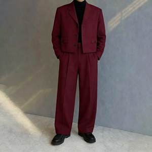 Trajes <span class=keywords><strong>de</strong></span> Hombre <span class=keywords><strong>de</strong></span> Lujo <span class=keywords><strong>de</strong></span> Dos Piezas con Chaqueta y Pantalones Cortos, Conjuntos Completos para Fiestas Nocturnas, Ropa Masculina, Disfraz para Hombre - Product Image 5