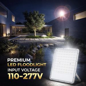 ไฟสปอร์ตไลท์ LED 30W 50W 100W 150W 200W IP66 กันน้ำ รุ่นบางพิเศษ - Product Image 4