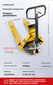 <span class=keywords><strong>Transpallet</strong></span> Pesa Elettronica di Grande Successo con Display LCD/LED OEM Personalizzabile 1 Anno di Garanzia - Product Image 5