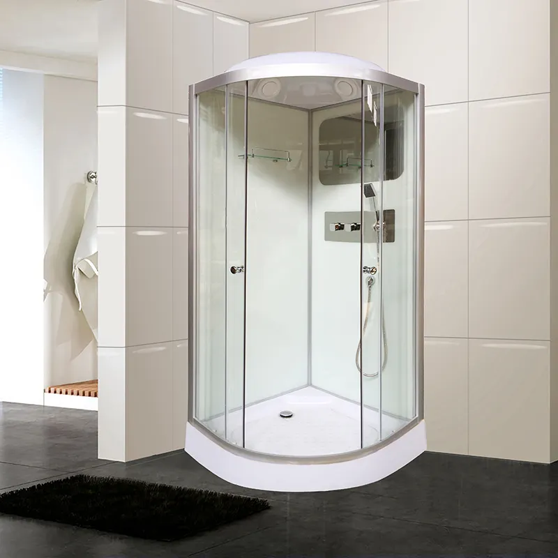 Complete Luxe Baddouchecabines Hydro Massage Stoombad Douchecabines Met Stoel Elektrisch Voor Badkamer