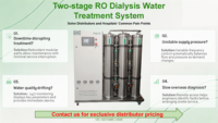 Sistem Pengolahan Air Reverse Osmosis 250L Per Jam, Peralatan Pelunak Air, Pompa dengan Wadah Tekan Stainless Steel