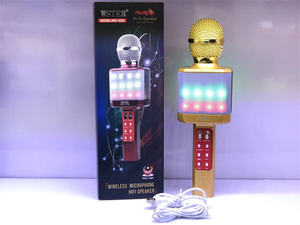 <span class=keywords><strong>2021</strong></span>มาใหม่<span class=keywords><strong>ค</strong></span>าราโอเกะลำโพงต้นฉบับ WSTER WS-1828ไมโครโฟนไร้สายลำโพง - Product Image 3