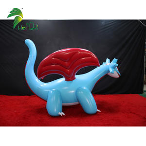 Jouets gonflables de cerf-volant de dragon de conception de dessin animé de modèle d'<span class=keywords><strong>anime</strong></span> de PVC lisse lumineux avec des ailes - Product Image 6