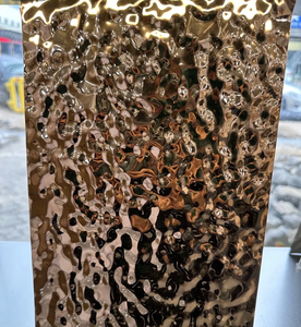 ASTM 201 304 Water Ripple Stainless <strong>Steel</strong> Sheet Wall for Wall Decoration Customized Color - Product Image 4