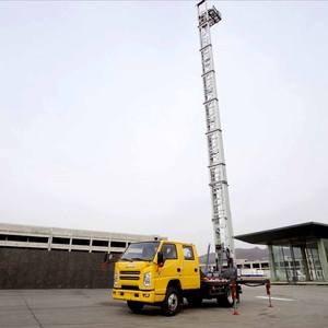 JMC <span class=keywords><strong>Diesel</strong></span> <span class=keywords><strong>Aerial</strong></span> Ladder <span class=keywords><strong>Lift</strong></span> Fahrzeug 32m 36m 40m Teleskop ausleger Plattform LKW für Wartungs-und Umzugs arbeiten - Product Image 1