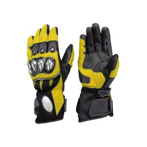 Guantes de cuero para motociclismo para hombre, guantes de cuero hechos a medida para carreras - Product Image 2