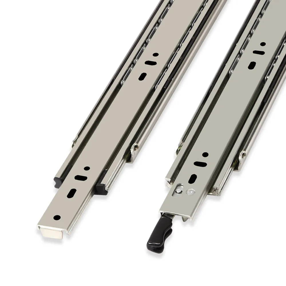 Wear resistant 51mm drawer slide rail ball bearing drawer slide rail heavy-duty slide rail