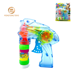Bán buôn ngoài trời cầm tay thổi nước xà phòng máy ánh sáng lên không gian chủ đề Súng Bong Bóng đồ chơi cho trẻ em - Product Image 1