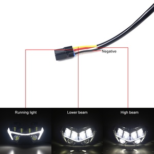 Faros Delanteros LED de Aluminio para Motocicleta, Luz Alta y Baja, DRL para <span class=keywords><strong>Kawasaki</strong></span> Z650 <span class=keywords><strong>2020</strong></span>-2025; Z900 <span class=keywords><strong>ABS</strong></span> / Z900 SE <span class=keywords><strong>ABS</strong></span> / Z400 <span class=keywords><strong>ABS</strong></span> - Product Image 6