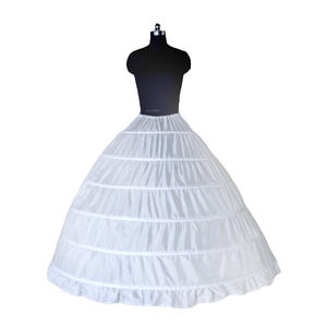 <span class=keywords><strong>Jupon</strong></span> <span class=keywords><strong>de</strong></span> mariage fait main en gros avec six cerceaux, doublure à plusieurs couches sans fil, plus grand pour <span class=keywords><strong>robe</strong></span> <span class=keywords><strong>de</strong></span> <span class=keywords><strong>mariée</strong></span> - Product Image 1