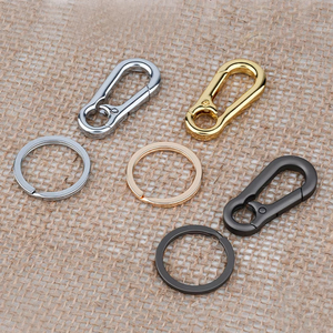 Creativo da <span class=keywords><strong>uomo</strong></span> in metallo pendente in vita Anti-smarrimento portachiavi per <span class=keywords><strong>auto</strong></span> per attività all'aperto arrampicata su roccia amaca moschettone con fibbia a molla - Product Image 6