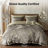 Parure de lit et housse de couette en coton tissé 200 fils, style classique imprimé, collection 2026, marque chinoise