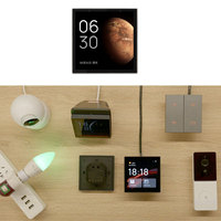 Panneau de commande intelligent Tuya pour la maison, écran tactile de 4 pouces avec Alexa Voice, passerelle WiFi ZigBee SigMesh pour la maison et l'hôtel