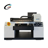 FCOLOR Petite imprimante UV LED à plat A4 Machine d'impression à jet d'encre à lit plat Imprimante UV A3 avec plastifieuse pour tasse bouteille acrylique PVC