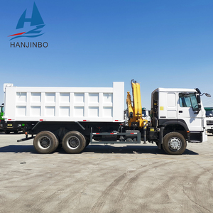 Gunai — <span class=keywords><strong>camion</strong></span> à <span class=keywords><strong>benne</strong></span> Howo 6*4, 371hp ou 375hp, avec <span class=keywords><strong>grue</strong></span>, nouveau, <span class=keywords><strong>camion</strong></span> à <span class=keywords><strong>benne</strong></span> - Product Image 4