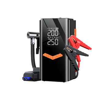 Démarreur de batterie multifonction 8000 mAh, courant de crête 800 A, <span class=keywords><strong>gonfleur</strong></span> de pneus intégré 150 PSI pour voitures - Product Image 1