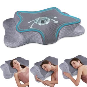 Meilleure vente <span class=keywords><strong>Anti</strong></span>-<span class=keywords><strong>ronflement</strong></span> ergonomique orthopédique luxe <span class=keywords><strong>Anti</strong></span>-rides papillon soutien du cou oreillers de lit pour le soulagement des maux de cou et de dos - Product Image 1