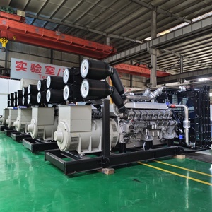 Shx 1600kw 2000kva Máy phát điện công nghiệp nhà máy lớn nhất điện cho trung tâm dữ liệu 2mW 5 megawatt Máy phát điện cho steelworks - Product Image 2