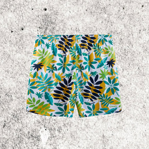 Pantalones Cortos Deportivos Casuales para Hombre de Primera Calidad, Elásticos, de Poliéster/Algodón, Tejido de Punto, Estampados, de Secado Rápido, Transpirables y Ecológicos - Product Image 3