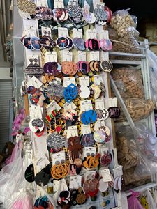 <span class=keywords><strong>Pendientes</strong></span> de plata de primera ley con pelo Natural para mujer, aretes colgantes, plata esterlina 600, estilo africano - Product Image 3