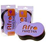 Brosse professionnelle durable en éponge noire pour tresses <span class=keywords><strong>afro</strong></span>, boucles et torsades, avec logo personnalisé pour hommes - Product Image 4