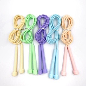 <strong>2.7m</strong> Adjustable Length Custom logo Pvc <strong>Skipping</strong> Jump <strong>Rope</strong> for Fitness Exercise - Product Image 1