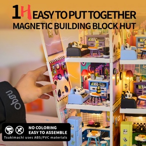 Iecreate เชฟจิ๋วสุดเจ๋งเฟอร์นิเจอร์ขนาดเล็ก DIY ของเล่นเพื่อการศึกษาของเล่นโมเดลพลาสติกสำหรับเป็นของขวัญวันเกิดของเด็กๆ - Product Image 6
