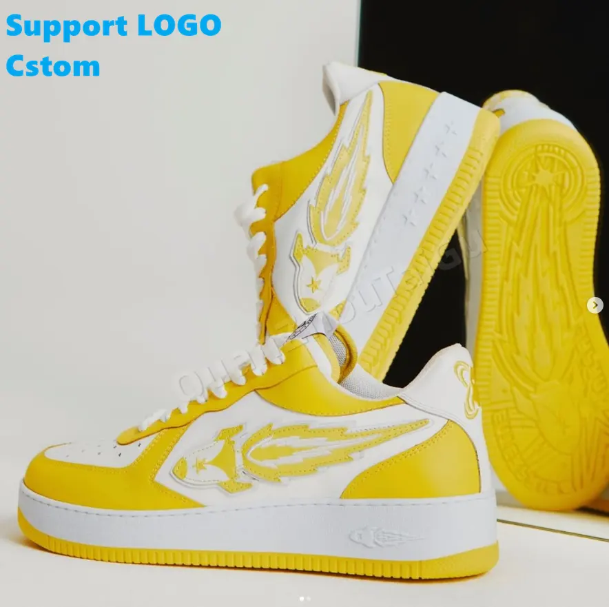 Scarpe da ginnastica per adulti con Logo personalizzato in pelle da basket personalizzate di qualità superiore