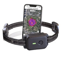 Collier de dressage pour chien 2-en-1 intelligent transfrontalier avec application mobile, clôture électronique GPS sans fil et télécommande
